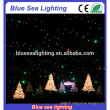 Sound Activated/Auto run/ DMX controlled led curtain/led star curtain/led curtain light